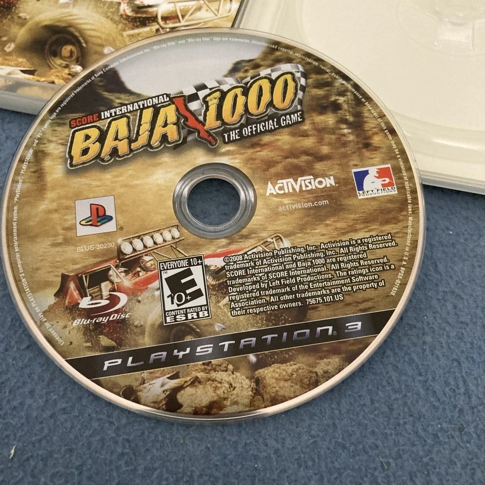 Score International Baja 1000 (Sony PlayStation 3, PS3, 2008) CIB Tested